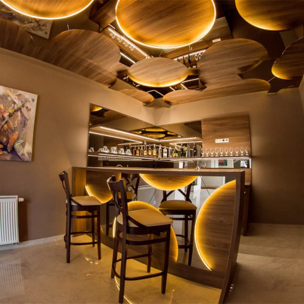 Penzión Tri koruny- Návrhy osvetlenia - realizácia- interiérové osvetlenie