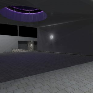 Návrhy osvetlenia - vizualizácia - exteriérové osvetlenie
